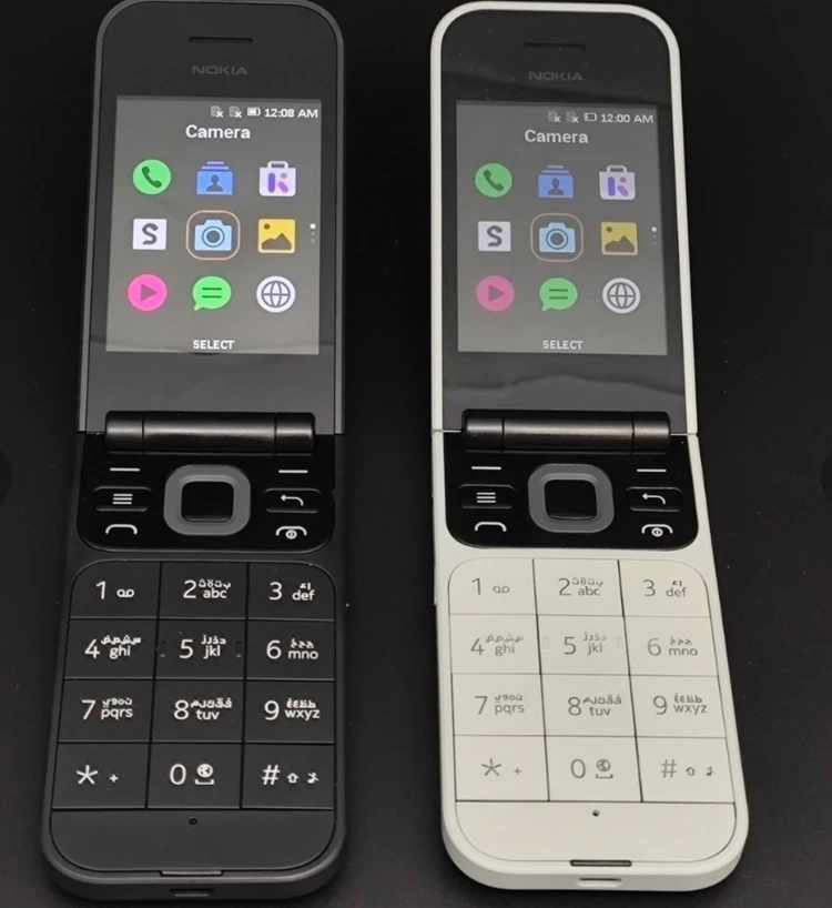 گوشی نوکیا 2720 Flip | Nokia 2720 Flip 4 GB / 512 MB (18ماه گارانتی شرکتی)