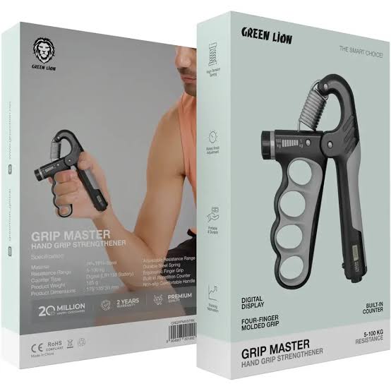 تقویت کننده مچ دست گرین لاین Grip Master با مقاومت ۵ تا ۱۰۰ کیلوگرم