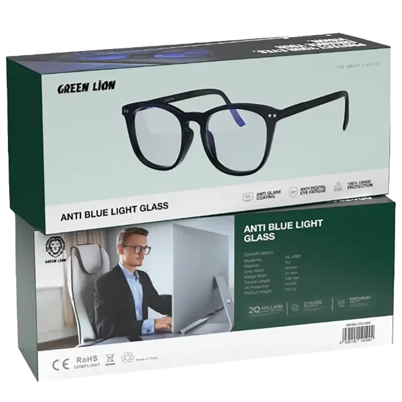 عینک محافظ نور آبی گرین لاین Green Lion Optix Anti-Blue Light Eyewear
